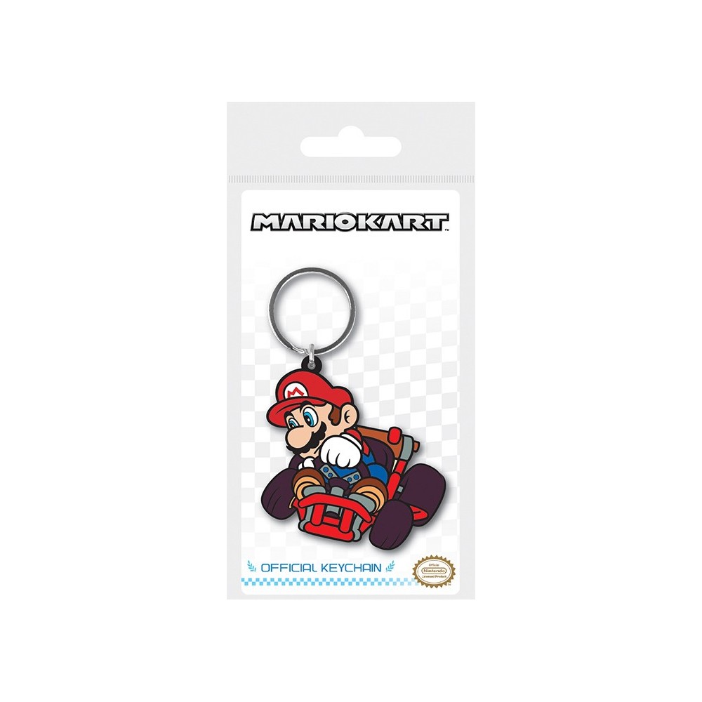 PYRAMID INTERNATIONAL MARIO KART RUBBER KEYCHAIN