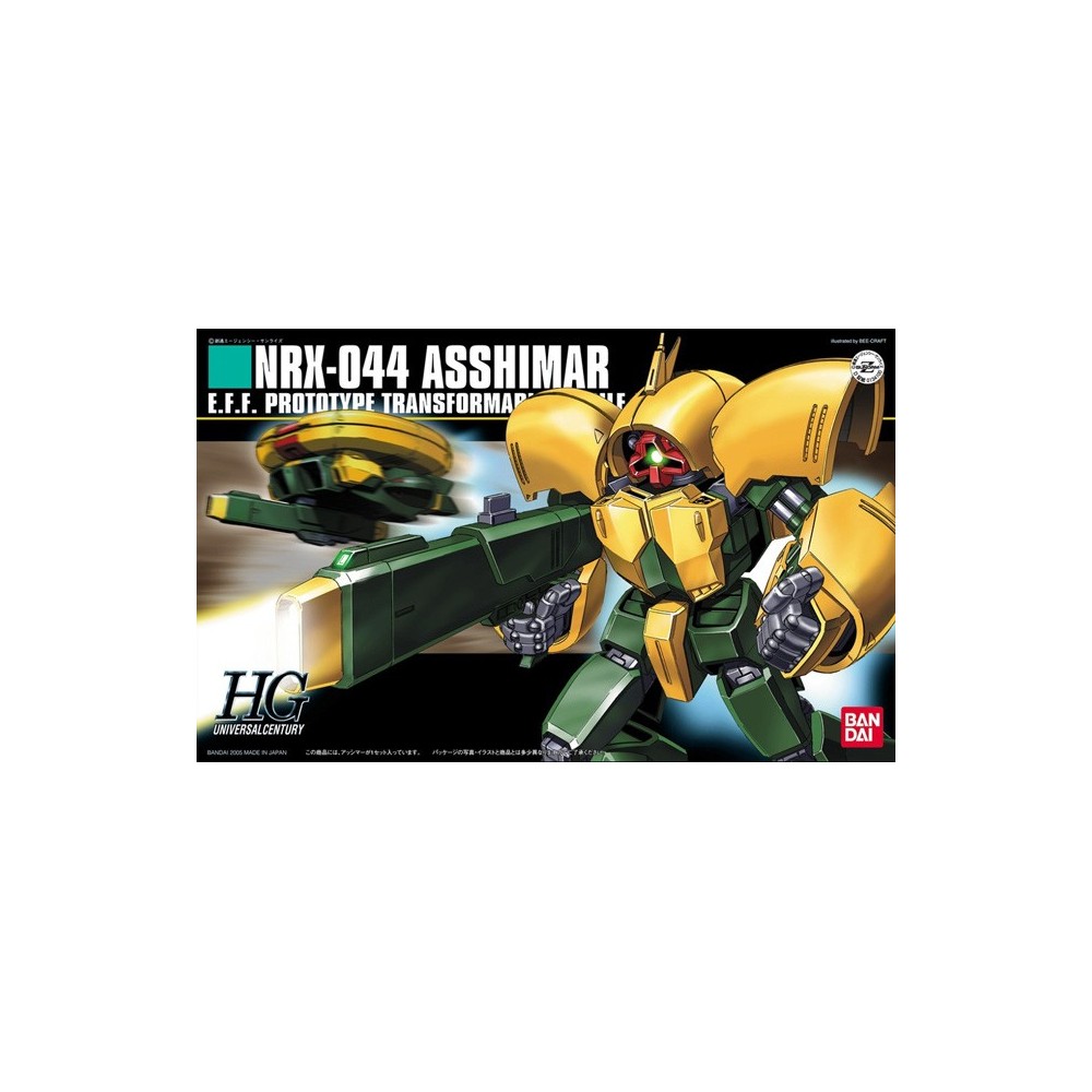BANDAI HIGH GRADE HG GUNDAM NRX-044 ASSHIMAR 1/144 MODEL KIT FIGURE