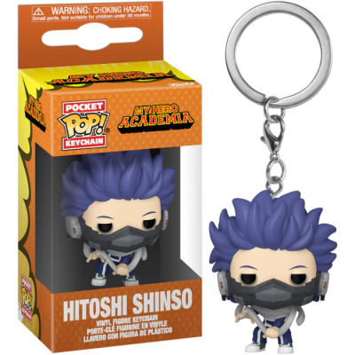 FUNKO MY HERO ACADEMA POCKET POP! HITOSHI SHINSO KEYCHAIN