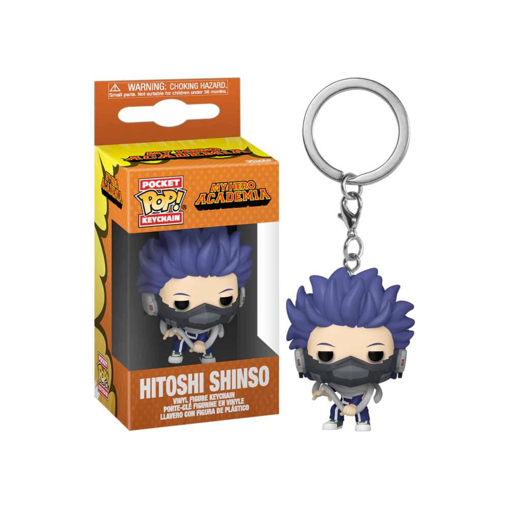 FUNKO MY HERO ACADEMA POCKET POP! HITOSHI SHINSO KEYCHAIN