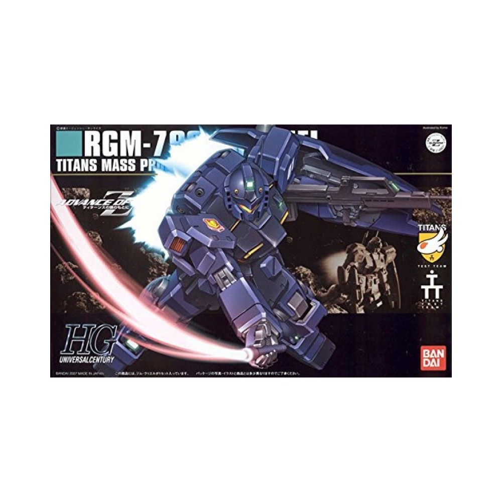 BANDAI HIGH GRADE HGUC GUNDAM RGM-79Q GM QUEL 1/144 MODEL KIT FIGURE