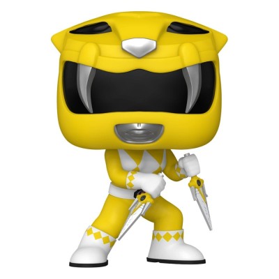 FUNKO FUNKO POP! POWER RANGERS YELLOW RANGER BOBBLE HEAD FIGURE