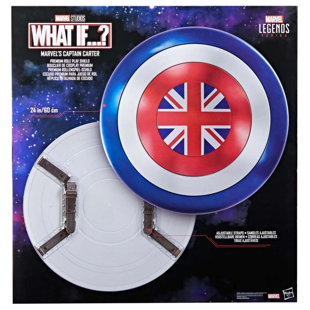 HASBRO WHAT IF CAPTAIN CARTER SHIELD REPLICA