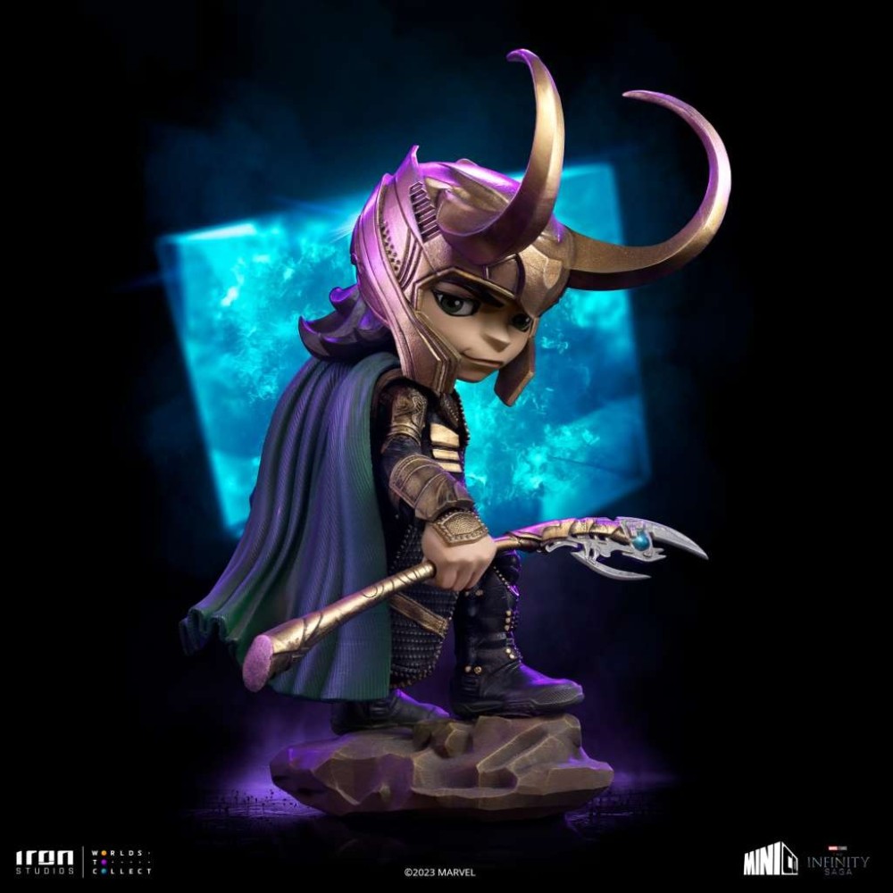 INFINITY SAGA LOKI MINICO FIGURE STATUA IRON STUDIOS