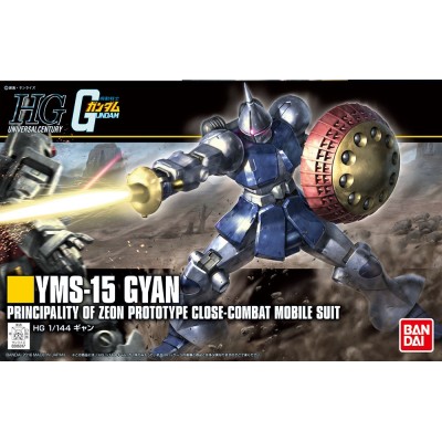 HIGH GRADE HGUC YMS-15 GYAN GUNDAM 1/144 MODEL KIT ACTION FIGURE BANDAI