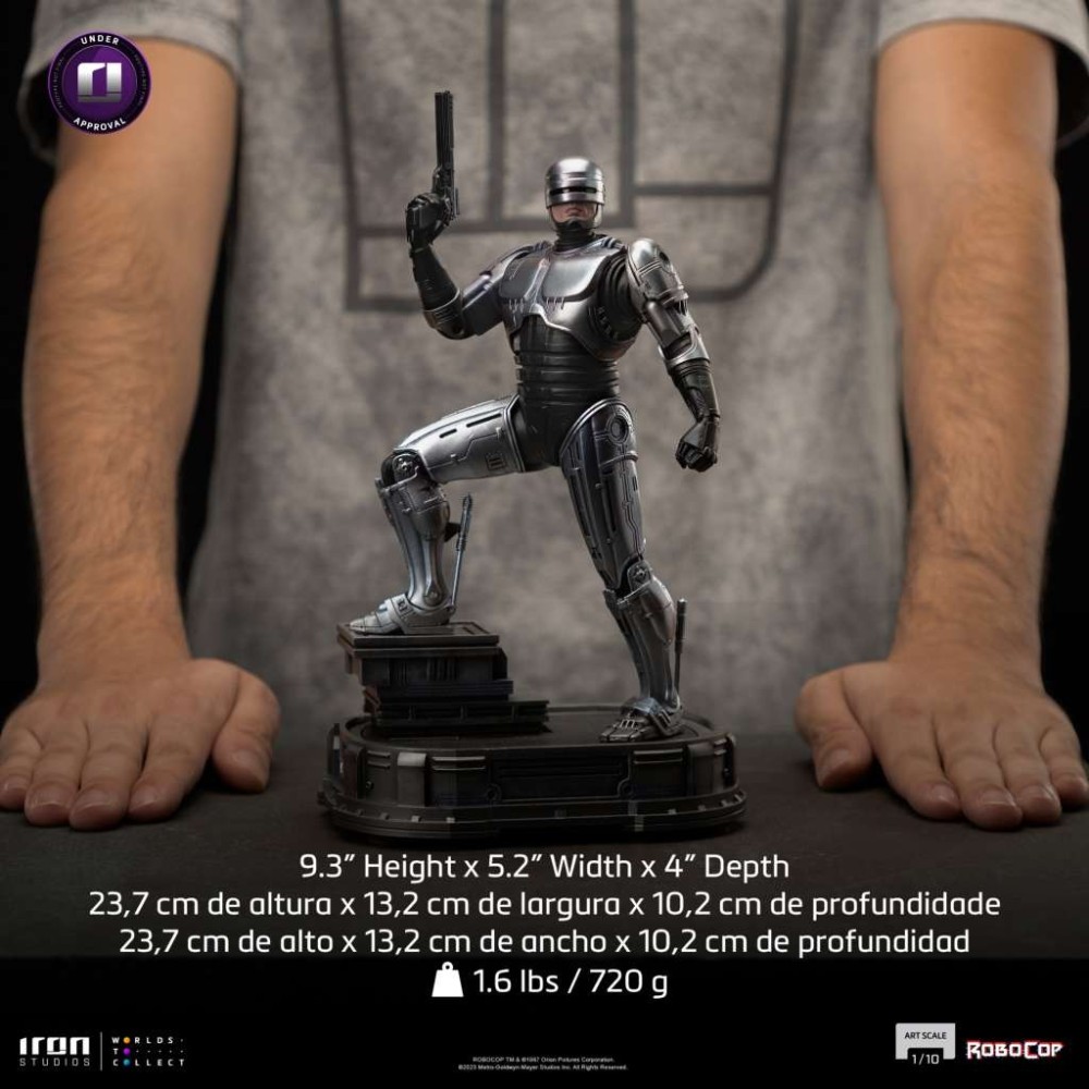 ROBOCOP ART SCALE 1/10 STATUA FIGURE IRON STUDIOS