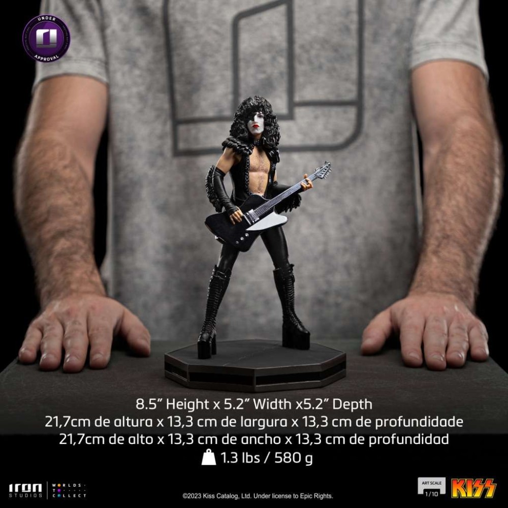 KISS PAUL STANLEY STARCHILD ART SCALE 1/10 STATUA FIGURE IRON STUDIOS