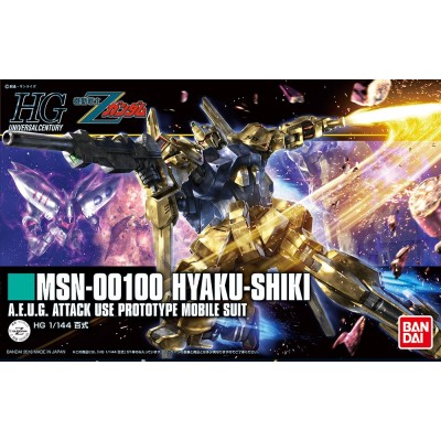 BANDAI HIGH GRADE HGUC GUNDAM HYAKU-SHIKI 1/144 MODEL KIT FIGURE