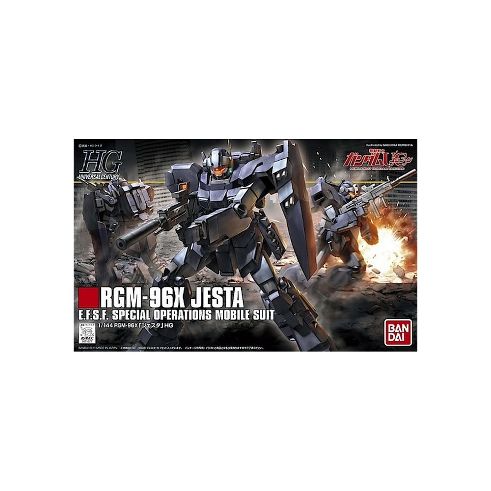BANDAI HIGH GRADE HGUC GUNDAM JESTA 1/144 MODEL KIT ACTION FIGURE
