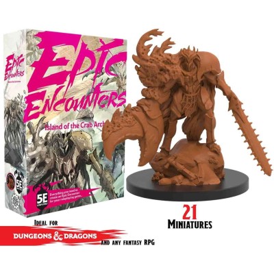 EPIC ENCOUNTERS ISLAND OF THE CRAB ARCHON SET MINIATURE STEAMFORGED GAMES