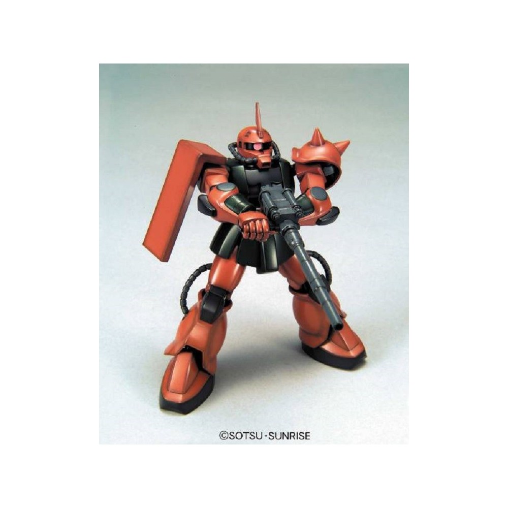 HIGH GRADE HGUC GUNDAM ZAKU II 1/144 MODEL KIT ACTION FIGURE BANDAI