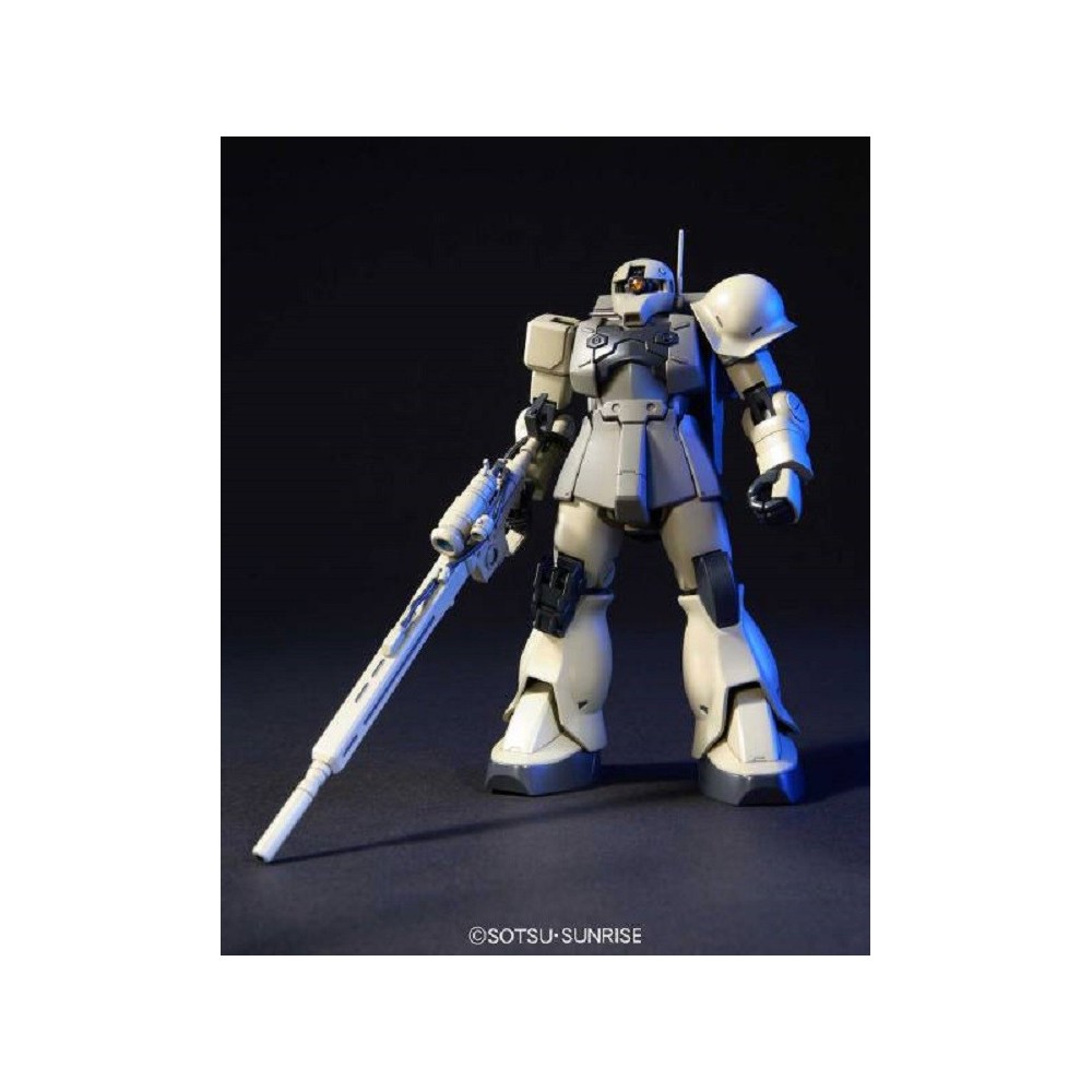 HIGH GRADE HGUC GUNDAM ZAKU I SNIPER 1/144 MODEL KIT ACTION FIGURE BANDAI