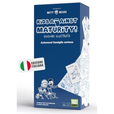 YAS! GAMES KIDS AGAINST MATURITY ITALIAN BOARDGAME