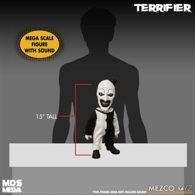 MDS MEGA SCALE TERRIFIER ART THE CLOWN ACTION FIGURE MEZCO TOYS