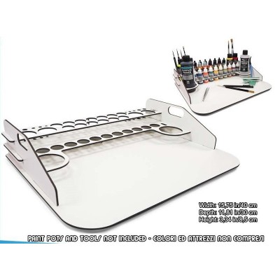 VALLEJO PAINT DISPLAY AND WORK STATION 40X30CM