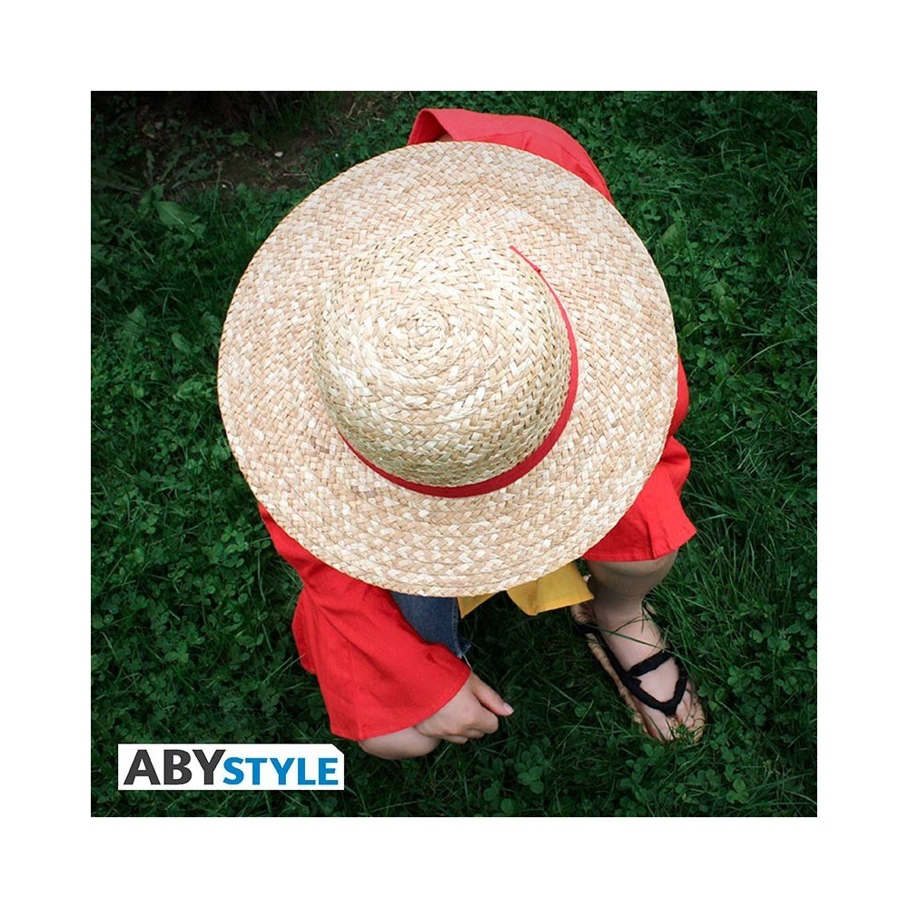 ONE PIECE MONKEY D. LUFFY STRAW HAT REPLICA CAPPELLO DI PAGLIA ABYSTYLE