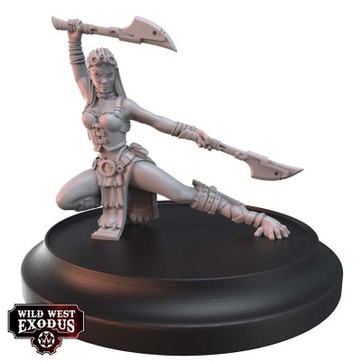 WARCRADLE STUDIOS WILD WEST EXODUS THE WAYWARD EIGHT STARTER SET RESIN MINIATURES