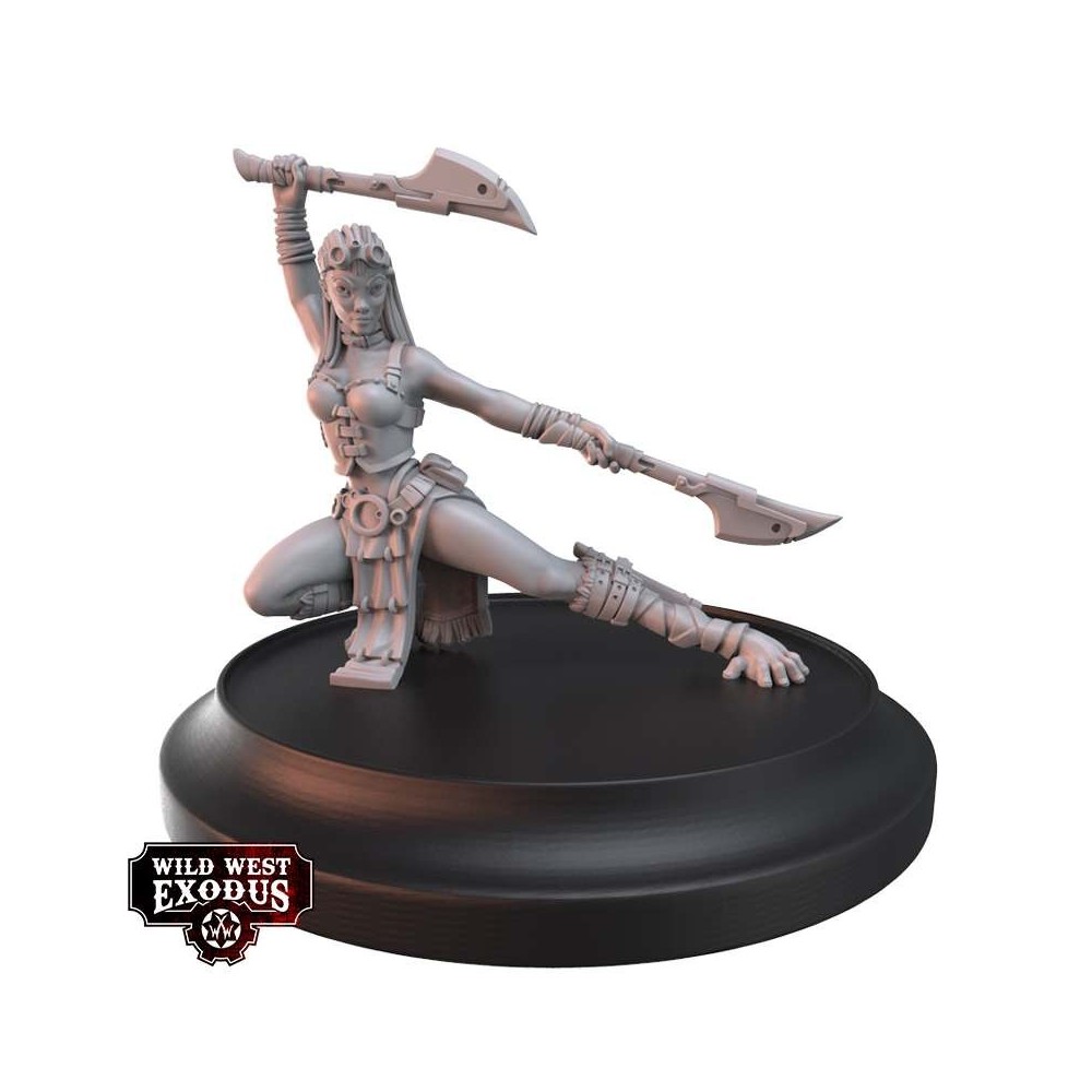 WARCRADLE STUDIOS WILD WEST EXODUS THE WAYWARD EIGHT STARTER SET RESIN MINIATURES