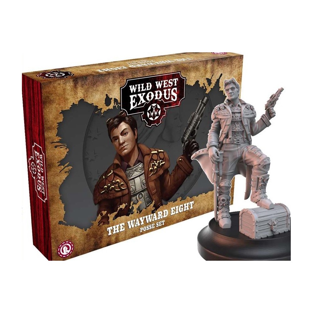 WILD WEST EXODUS THE WAYWARD EIGHT POSSE SET RESIN MINIATURES WARCRADLE STUDIOS
