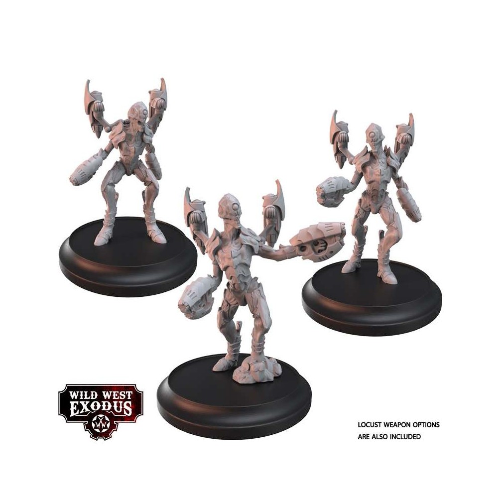 WILD WEST EXODUS VIRIDIAN CLADE POSSE SET RESIN MINIATURES WARCRADLE STUDIOS