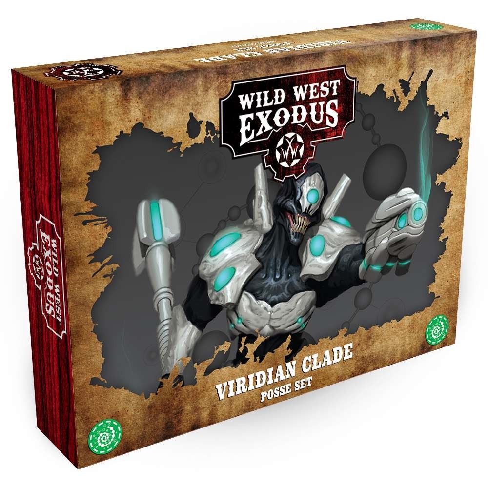 WILD WEST EXODUS VIRIDIAN CLADE POSSE SET RESIN MINIATURES WARCRADLE STUDIOS