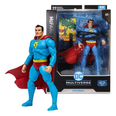 MC FARLANE DC MULTIVERSE SUPERMAN ACTION COMICS 1 ACTION FIGURE