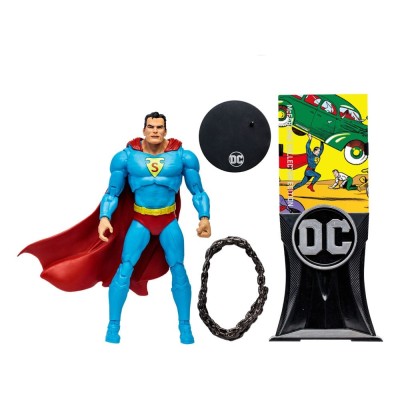 MC FARLANE DC MULTIVERSE SUPERMAN ACTION COMICS 1 ACTION FIGURE