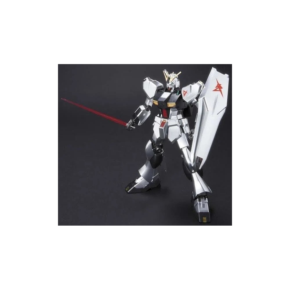 HIGH GRADE HG GUNDAM NU METALLIC COAT 1/144 MODEL KIT BANDAI
