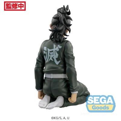 SEGA GOODS DEMON SLAYER GENYA SHINAZUGAWA SWORDSMITH VILLAGE PERCHING SPM STATUE FIGURE