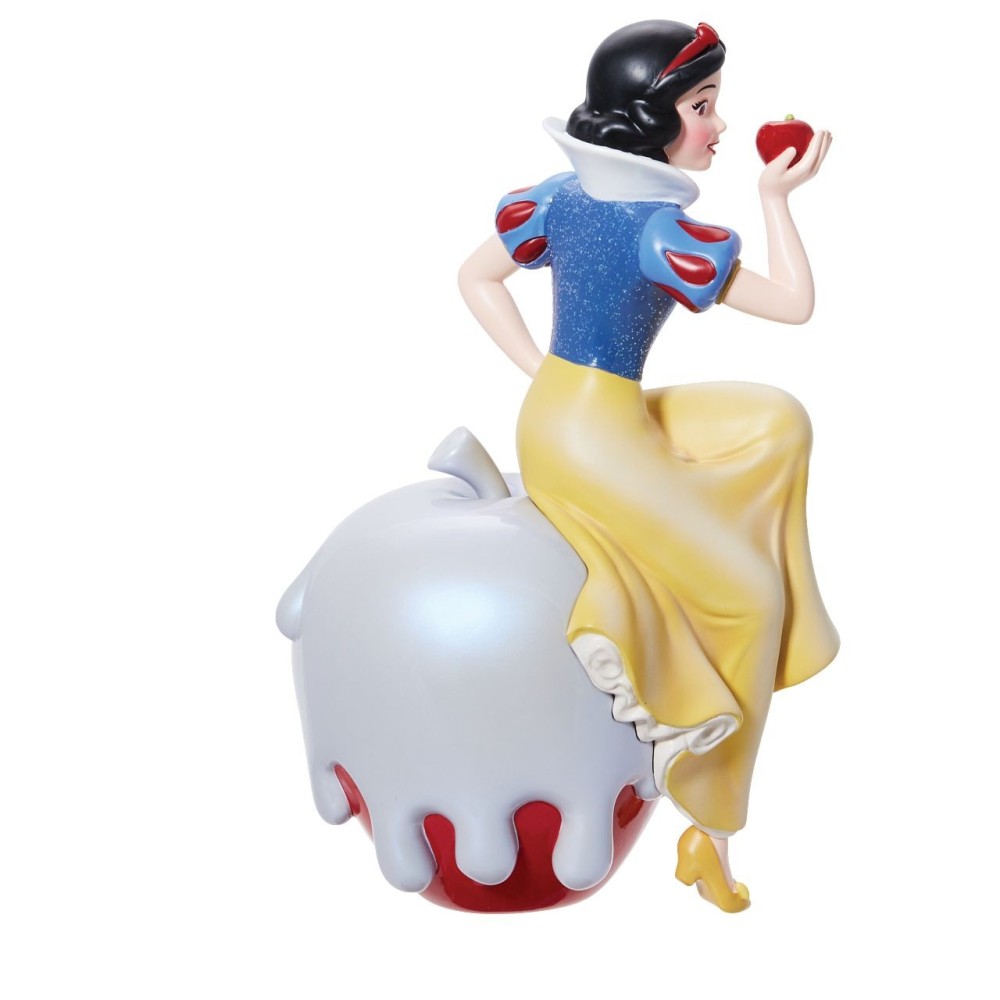 DISNEY 100 BIANCANEVE CON MELA AVVELENATA STATUA FIGURE ENESCO