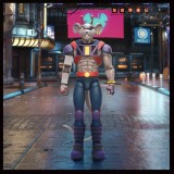 NACELLE BIKER MICE FROM MARS MODO ACTION FIGURE