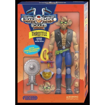 NACELLE BIKER MICE FROM MARS THROTTLE ACTION FIGURE