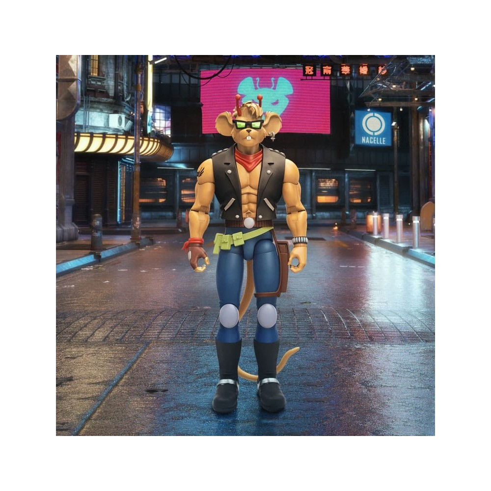 BIKER MICE FROM MARS THROTTLE (STERZO) ACTION FIGURE NACELLE