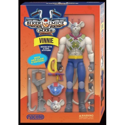 NACELLE BIKER MICE FROM MARS VINNIE ACTION FIGURE