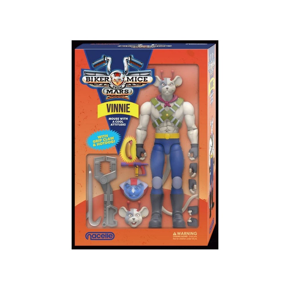 NACELLE BIKER MICE FROM MARS VINNIE ACTION FIGURE