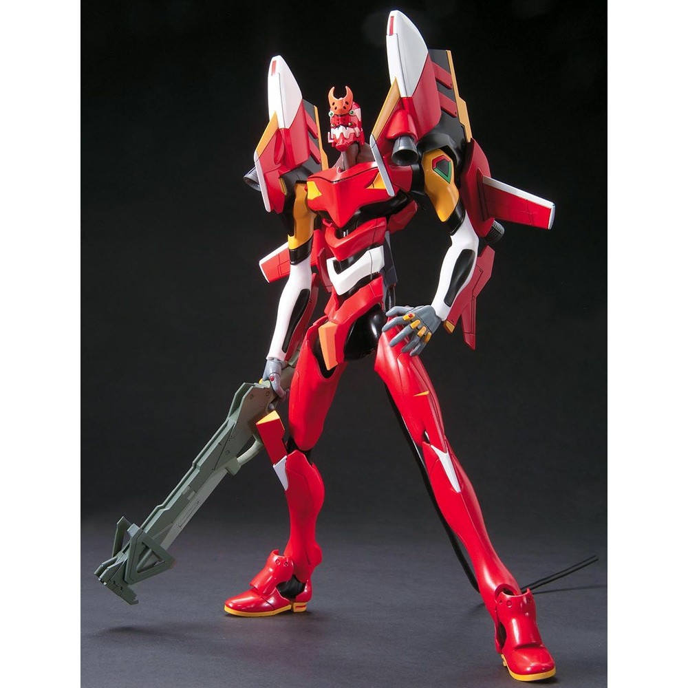 EVANGELION EVA 02 NEW MOVIE VERSION MODEL KIT ACTION FIGURE BANDAI