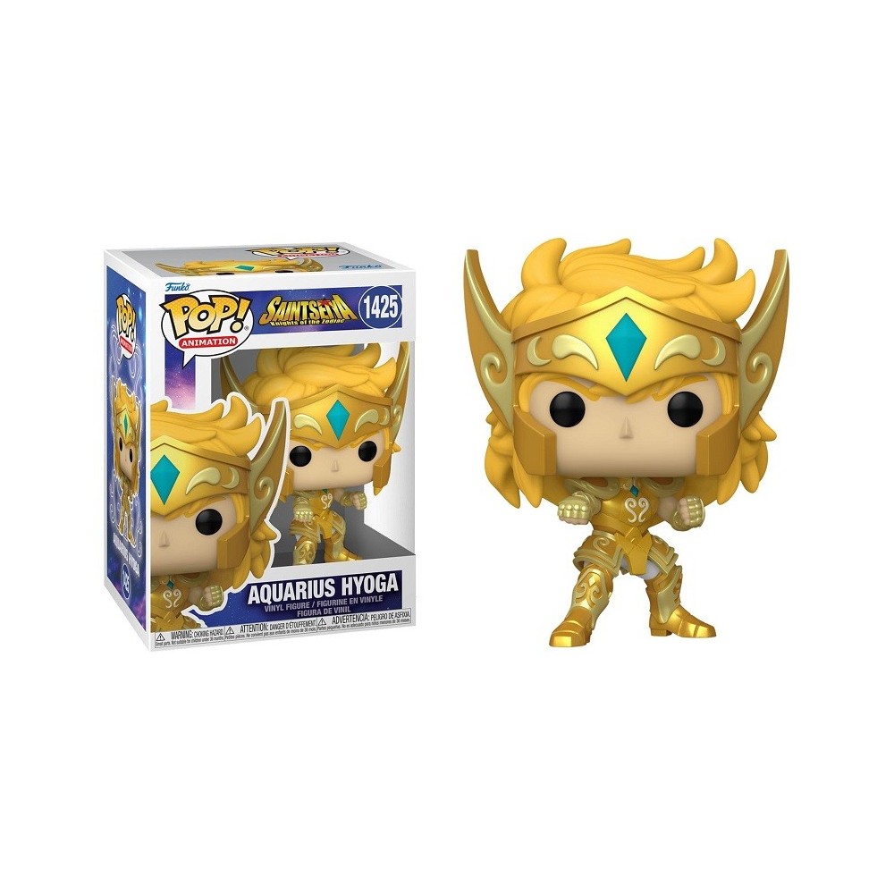 FUNKO POP! SAINT SEIYA AQUARIUS HYOGA BOBBLE HEAD FIGURE FUNKO