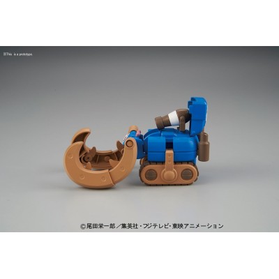 BANDAI ONE PIECE CHOPPER ROBO SUPER 3 HORN DOZER MODEL KIT ACTION FIGURE