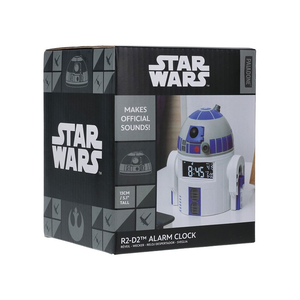 STAR WARS R2-D2 ALARM CLOCK SVEGLIA PALADONE PRODUCTS