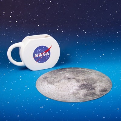 NASA MUG AND PUZZLE 100 PEZZI SET FIZZ CREATIONS