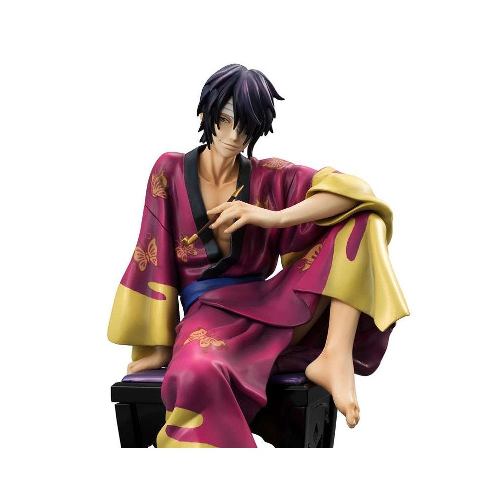 MEGAHOUSE GINTAMA GEM SERIES PVC STATUE SHINSUKE TAKASUGI FIGURE