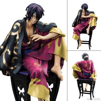 MEGAHOUSE GINTAMA GEM SERIES PVC STATUE SHINSUKE TAKASUGI FIGURE