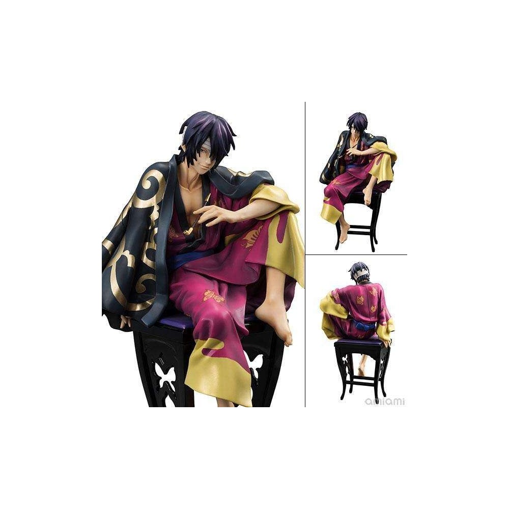MEGAHOUSE GINTAMA GEM SERIES PVC STATUE SHINSUKE TAKASUGI FIGURE