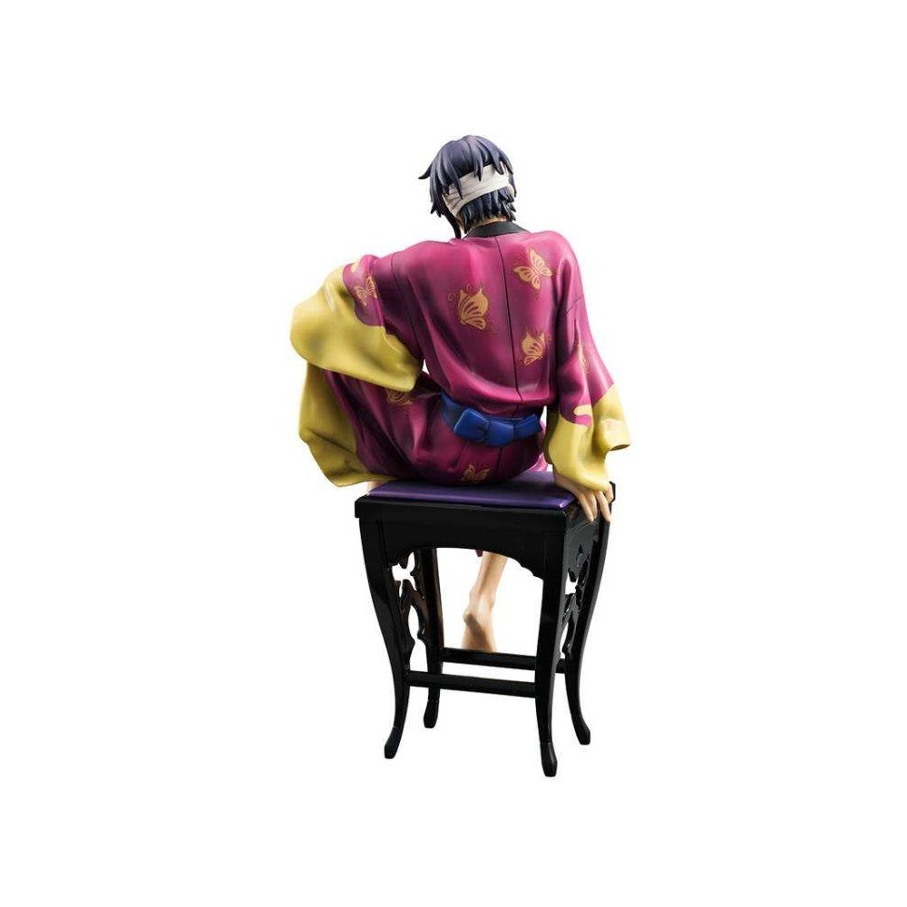 MEGAHOUSE GINTAMA GEM SERIES PVC STATUE SHINSUKE TAKASUGI FIGURE