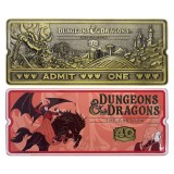 DUNGEONS AND DRAGONS THE CARTOON ROLLERCOASTER TICKET REPLICA FANATTIK