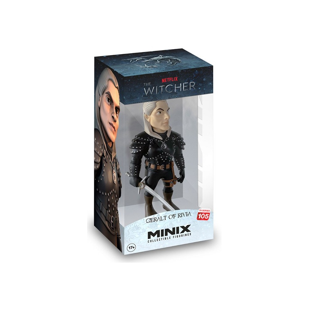 NOBLE COLLECTIONS THE WITCHER GERALT OF RIVIA MINIX COLLECTIBLE FIGURINE FIGURE