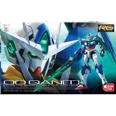 BANDAI REAL GRADE RG 00 QANT GUNDAM 1/144 MODEL KIT FIGURE