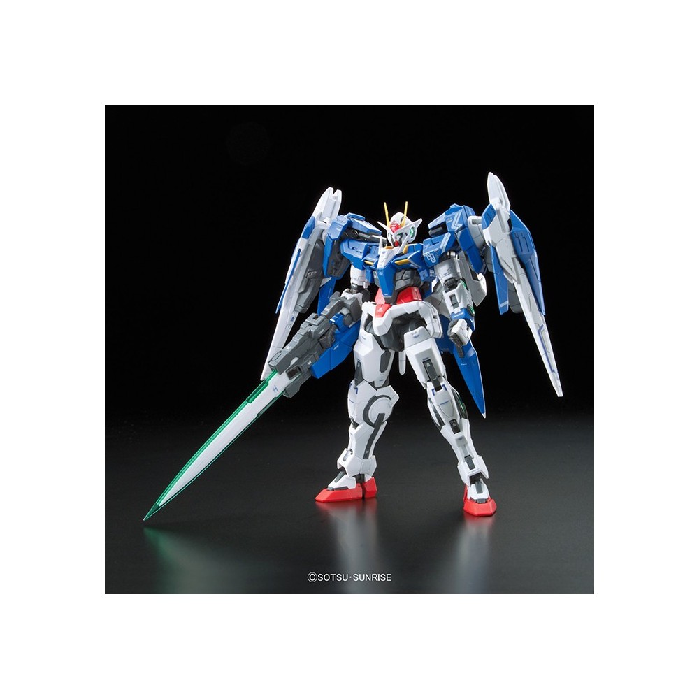 BANDAI REAL GRADE RG GUNDAM 00 RAISER GN-0000 + GNR010 1/144 MODEL KIT FIGURE