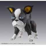 MEDICOS ENTERTAINMENT JOJO'S BIZARRE ADVENTURE CHOZOKADO JOSEPH JOESTAR AND IGGY ACTION FIGURE