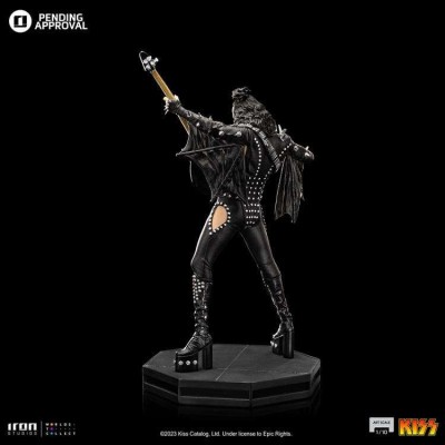 KISS GENE SIMMONS THE DEMON ART SCALE 1/10 STATUA FIGURE IRON STUDIOS